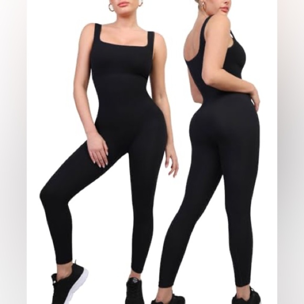 Black Bodycon One Piece Size Small